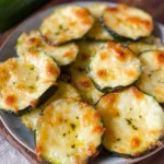 Zucchinischeiben mit Käse überbacken